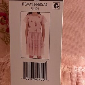 Rare Editions Pink Floral Kids Dress EASTER DRESS